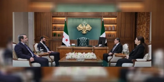 Mazlum Abdi ve İlham Ahmed, Şara ile görüştü