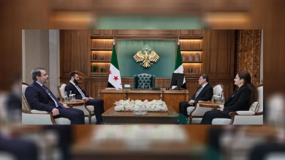 Mazlum Abdi ve İlham Ahmed, Şara ile görüştü