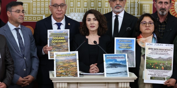 DEM Partili vekillerden Varto’da kurulmak istenen jeotermal projesine tepki: Nerede bir karış toprak görürseniz orayı ranta çeviriyorsunuz