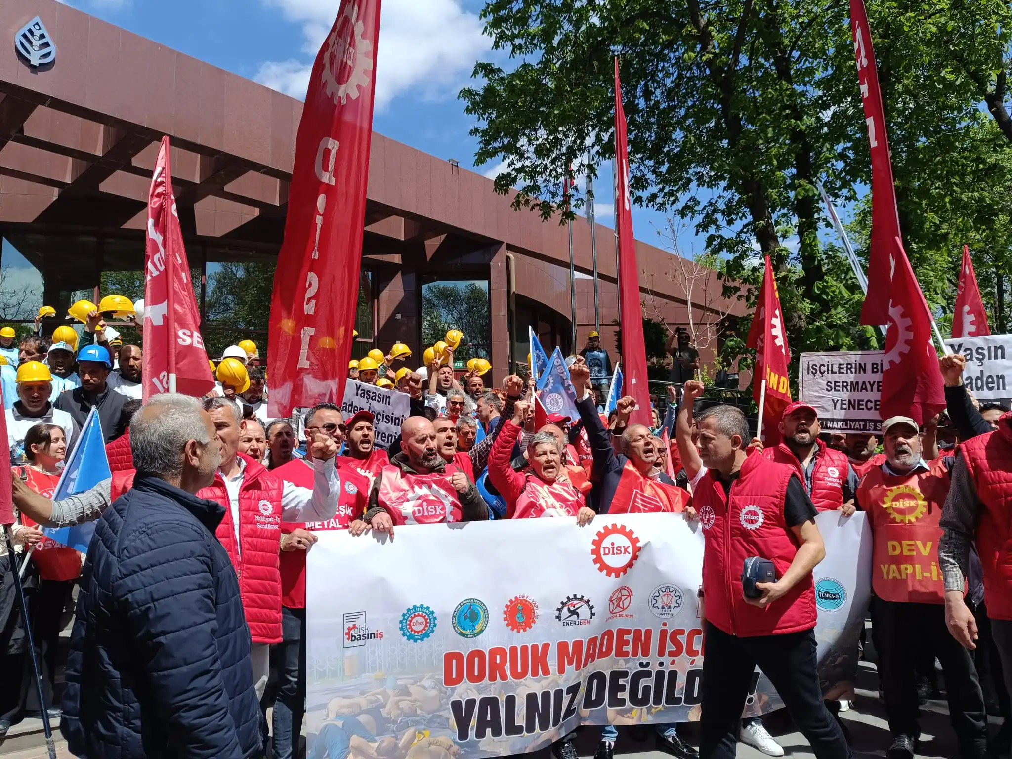 Maden işçilerinin açlık grevi 7’nci gününde