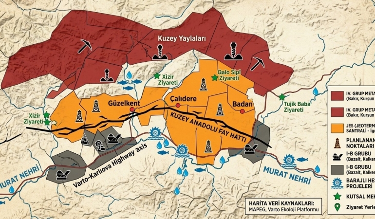 Enerji baronları, fay hatları ve bir halkın varlık mücadelesi: Varto’nun altındaki “sıcak” tehlike