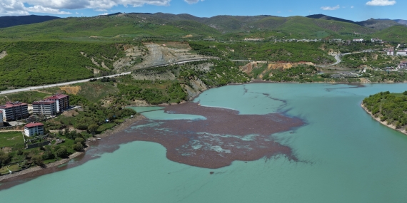 Dersim’de Sağanak Sonrası Baraj Gölünde Kirlilik Alarmı