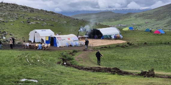 Varto’da JES eylemi 19’uncu gününde: Çevrecilerden destek için doğa yürüyüşü
