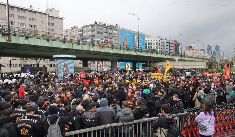 Mecidiyeköy ablukasından açıklama: Her yer Taksim her yer direniş