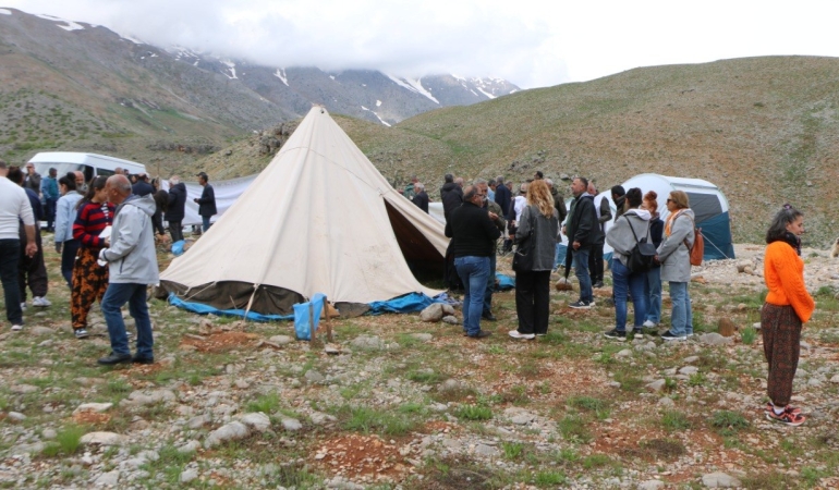Havaçor Vadisinde doğa ve yaşam nöbeti başladı