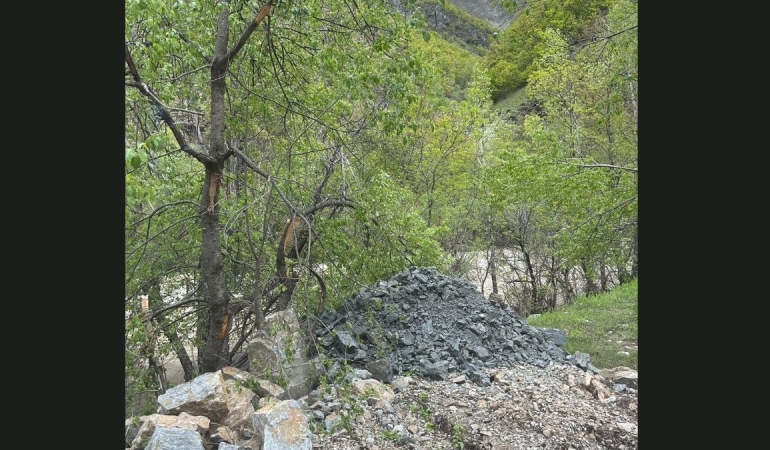Dersim Barosu’ndan Munzur Vadisi’nde Hafriyat Tepkisi: Ekolojik Yıkımın Takipçisi Olacağız