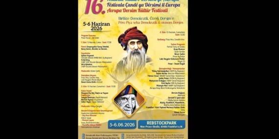 Dersim’in Sesi Frankfurt’ta Yükseliyor