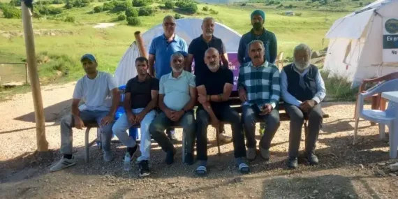 Varto’daki JES nöbetini 4 köy devraldı