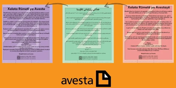 Kürt kültürüne katkı sunanlara her yıl ‘Avesta Onur Ödülü’ verilecek
