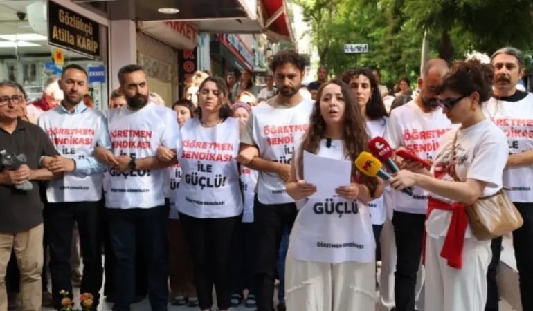 Öğretmenler eyleme ara verdi