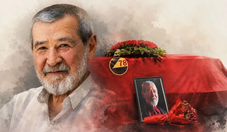 Ahmet Telli’ye son veda: Alkışlar ve karanfillerle uğurlandı