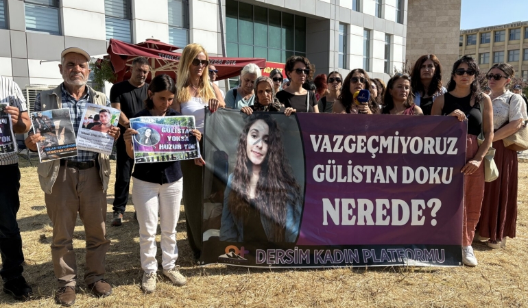Dêrsim Kadın Platformu: Gülistan Doku dosyasındaki tüm ilişki ağları açığa çıkarılsın