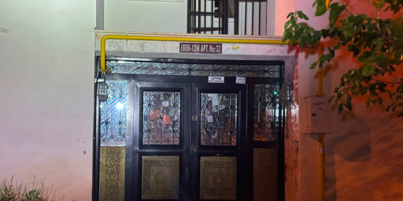 Dersim’de temel kazısından etkilenen bina boşaltıldı