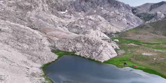 Dersim’in 3 bin metrelik dağları kampçıların yeni rotası oldu