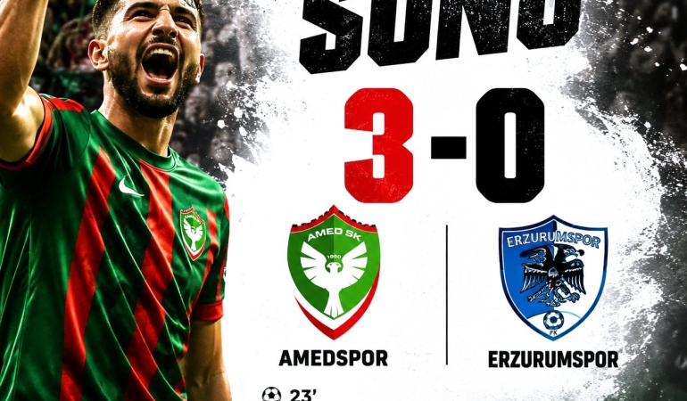 Amedspor sezona bomba gibi başladı: 3-0