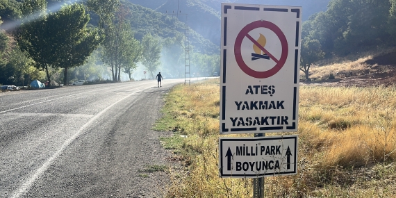 Munzur Vadisi’nde yasaklar denetimsizlikle deliniyor: Hafta sonları duman yükseliyor