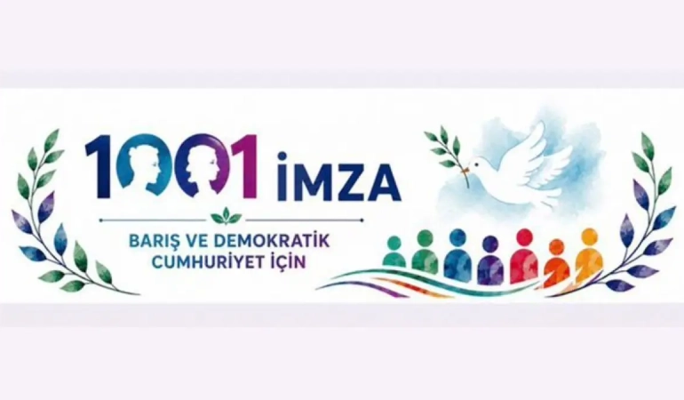Demokratik Cumhuriyet ve Barış için 1001 İmza kampanyası başlatıldı