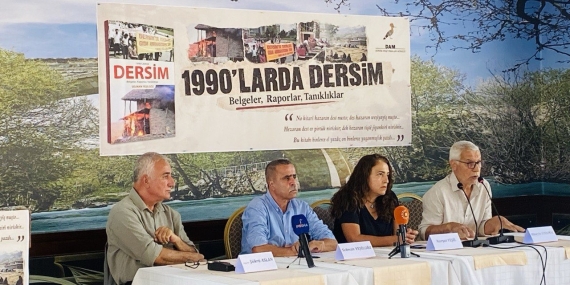 ‘1990’larda Dêrsim: Belgeler, Raporlar, Tanıklıklar’ kitabı tanıtıldı