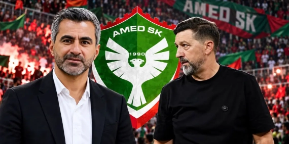 Amedspor teknik direktörü Hasi ve Başkanı Nahit Eren, PFDK’ye sevk edildi