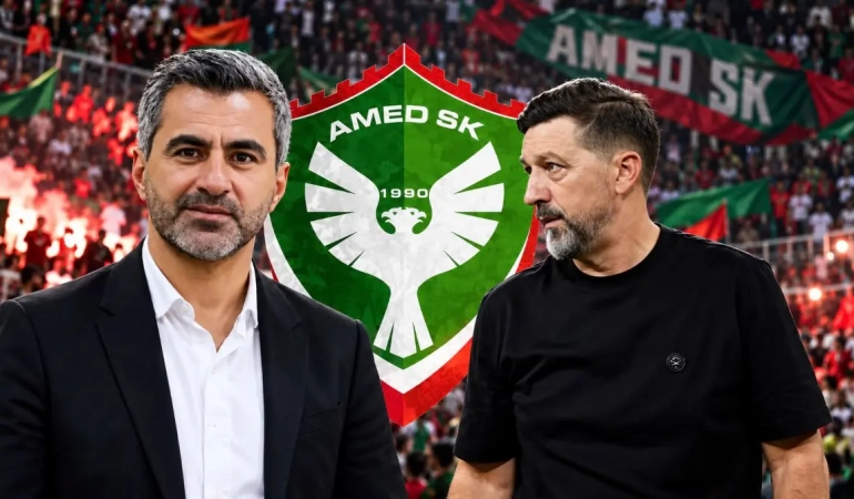 Amedspor teknik direktörü Hasi ve Başkanı Nahit Eren, PFDK’ye sevk edildi
