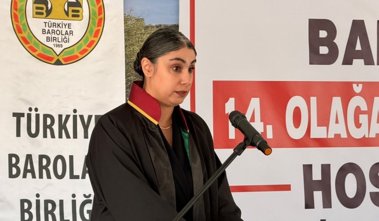 Dersim Barosu’nun yeni başkanı Dilan Torun oldu