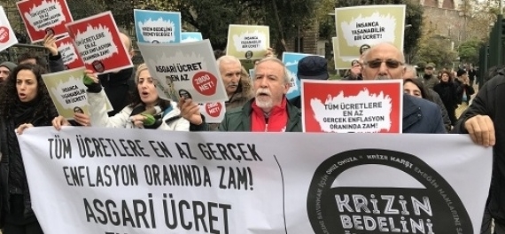 DİSK: Asgari ücret yüzde 28, yüksek ücretler yüzde 40’a varan oranlarda eridi